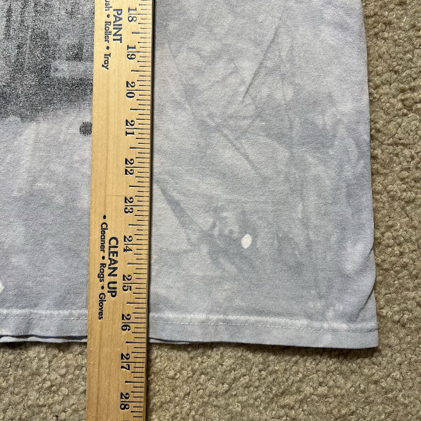Vintage The Mountain Steam Locomotive Train T Shirt Mens Large Gray Tie Dye Y2K