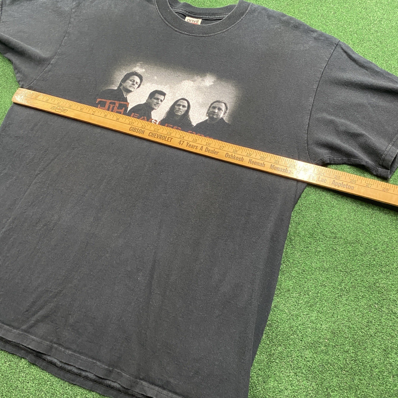 Vintage The Eagles Shirt Mens XL Black Y2K Farewell Tour Band Concert Tee 2003