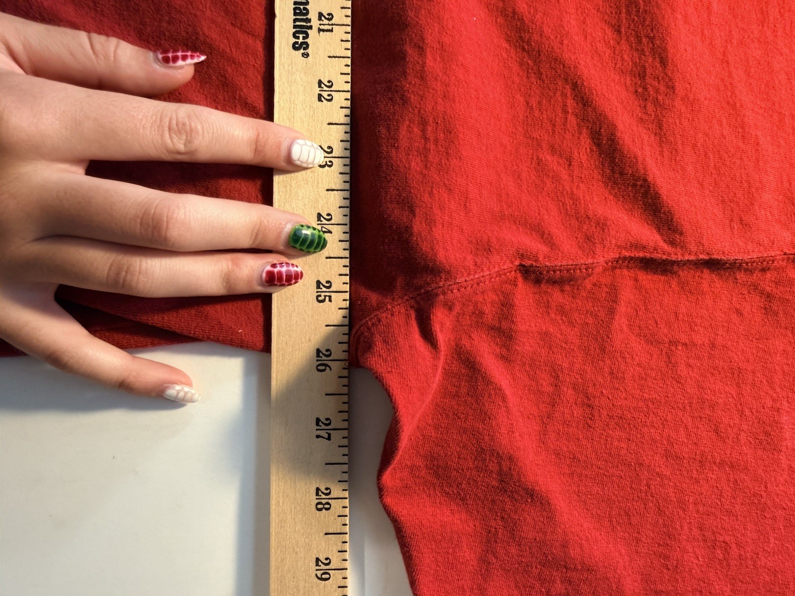 Carhartt Men’s Short Sleeve Pocket T Shirt Red Two Button Size XL