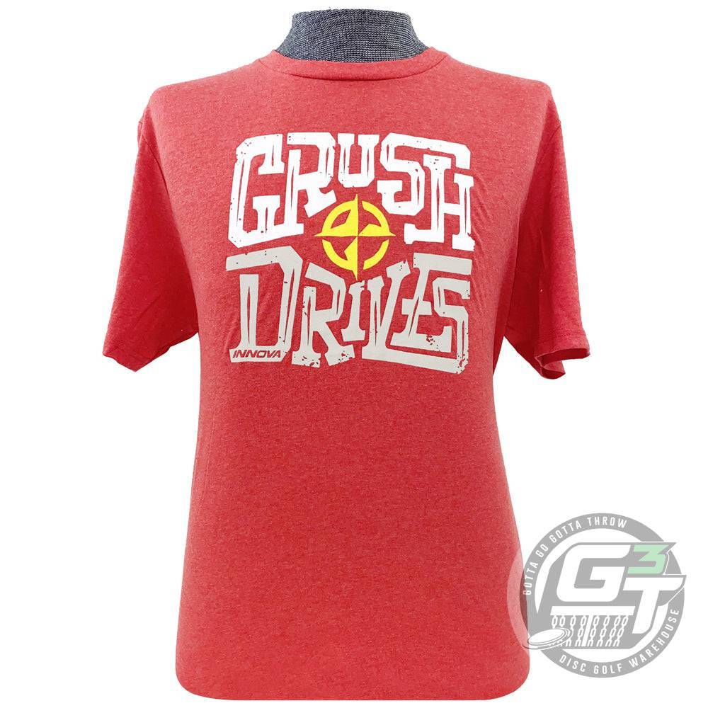 Innova CRUSH DRIVES SST Disc Golf T-Shirt – PICK YOUR SIZE & COLOR