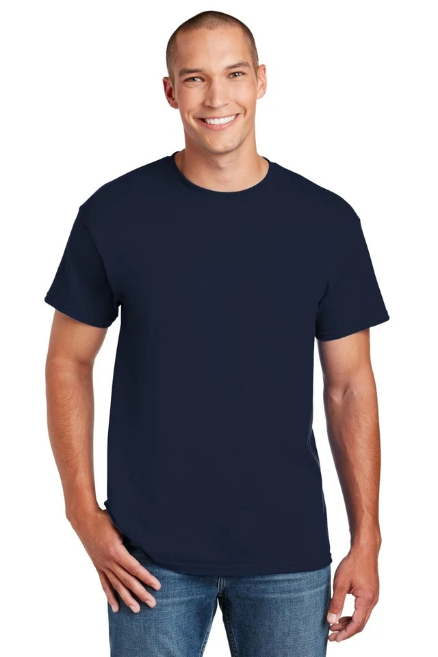 Gildan G800 Mens 50/50 USA Cotton/Polyester T-Shirt Short Sleeves Plain T Shirt