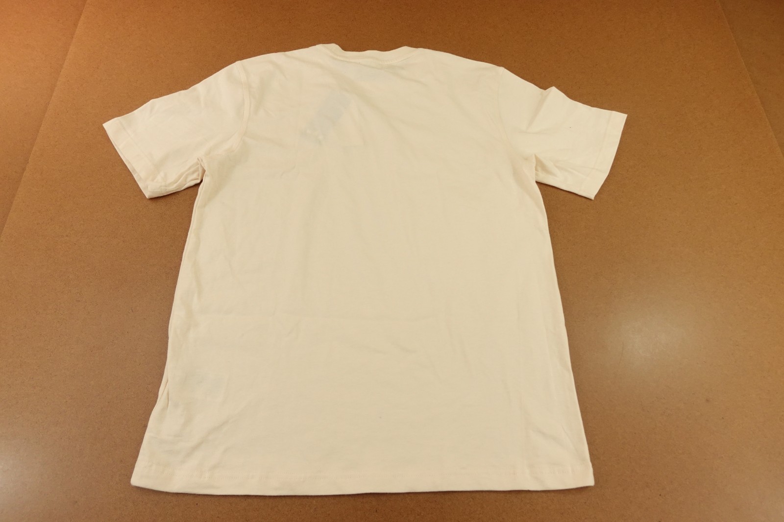 Adidas Originals Mens Medium Wonder White Trefoil Logo Short Sleeve T-Shirt NWT
