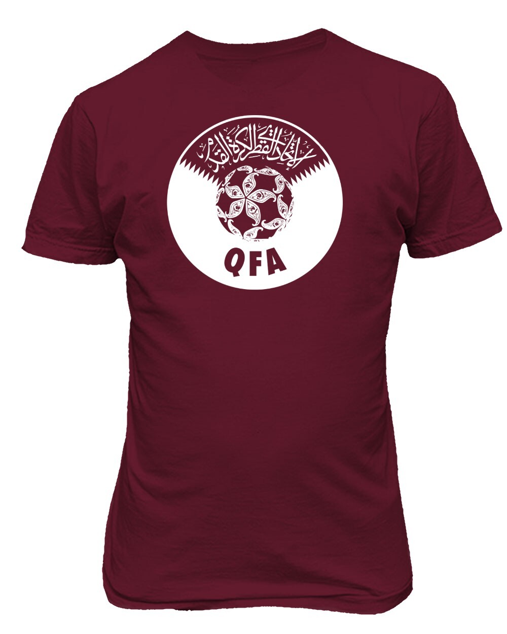 Qatar Soccer #3 Abdelkarim Hassan World Football Fans Adult and Youth T-Shirt