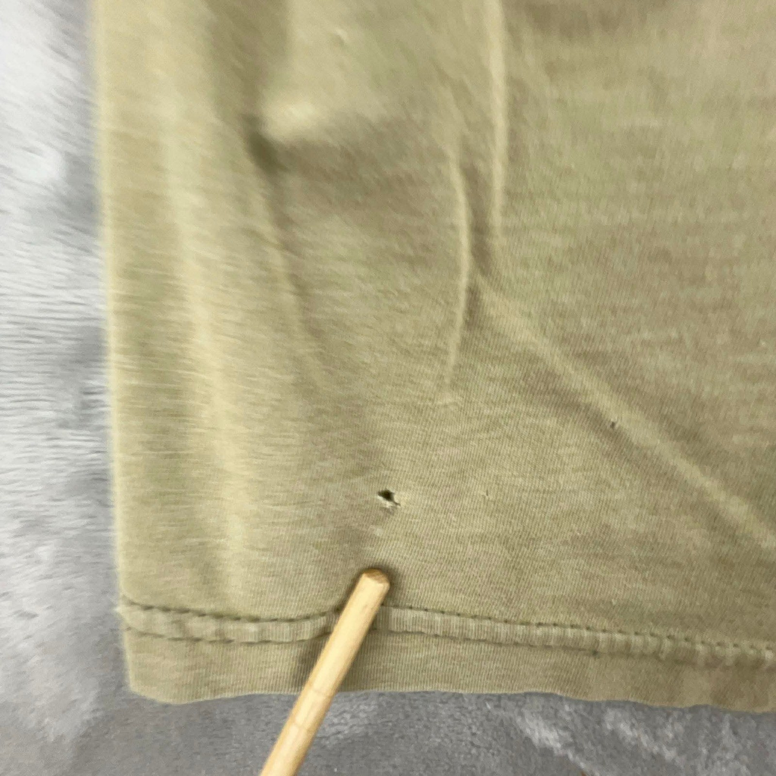 Art 15 Clothing Men’s Large Tan Graphic T‑Shirt Veteran Owned Bearded Operator