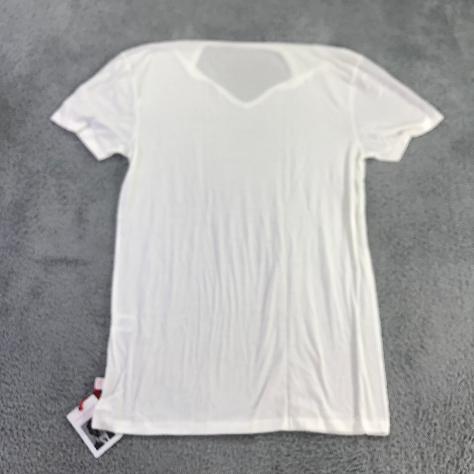 Derek Rose Shirt Mens Small London T-Shirt $ 115 Short Sleeve Tee V Neck Cotton