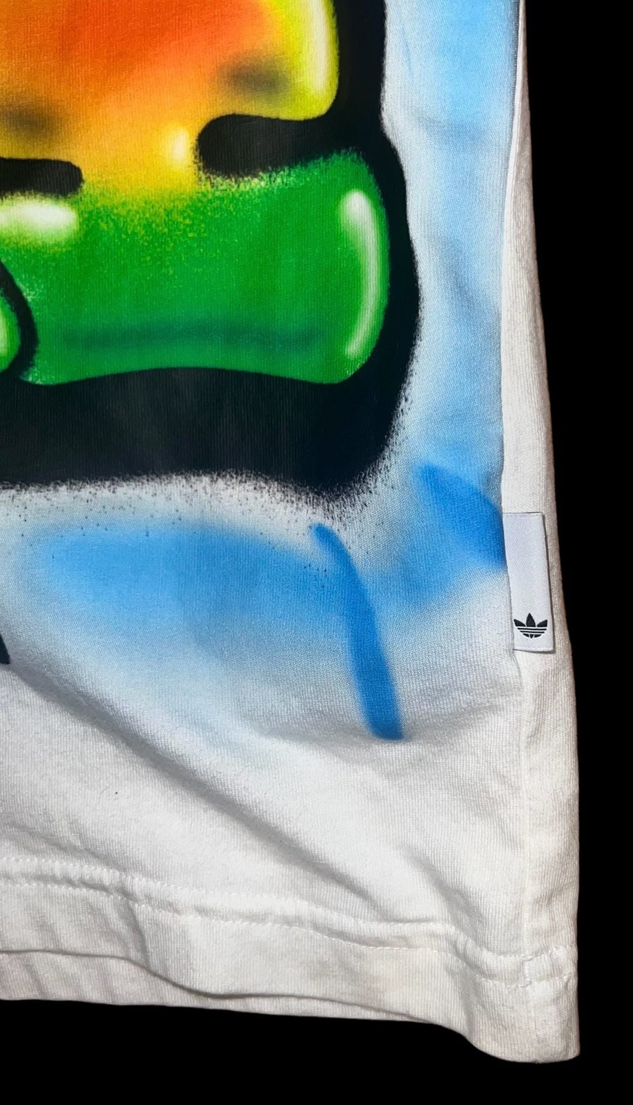 Adidas Originals Airbrush Graffiti Street Tee