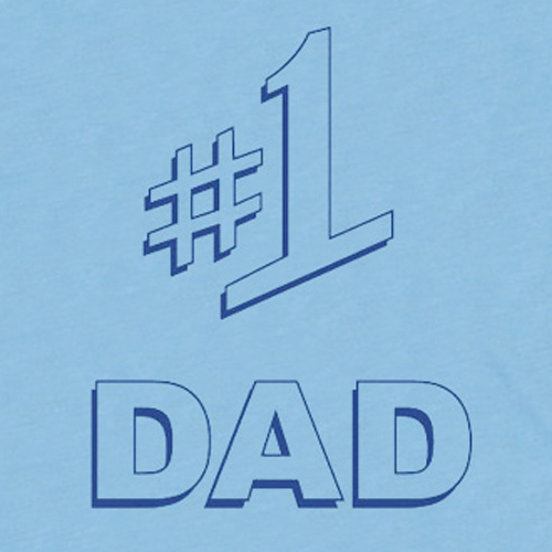 #1 DAD gift number one best ever seinfeld super Father’s Day T-Shirt