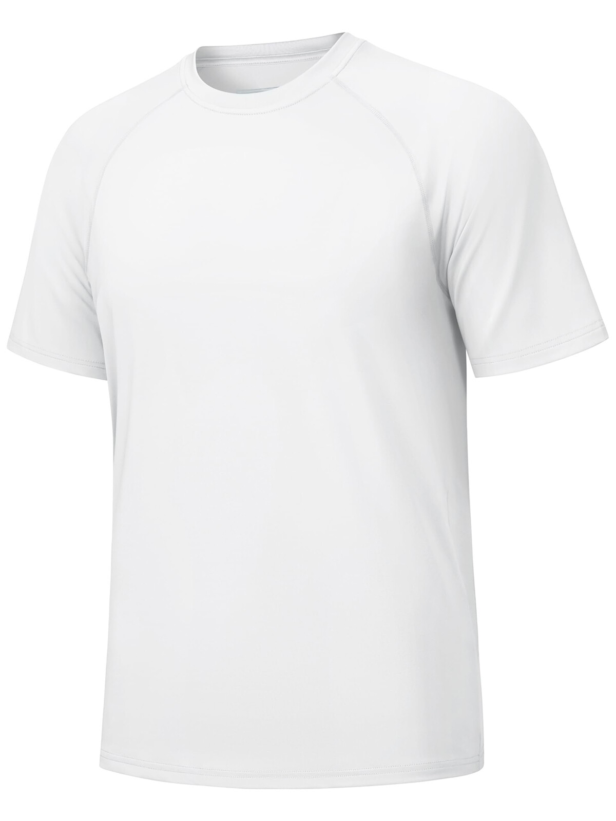 UPF 50+ Mens Performance Sun Shirts Short Sleeve Quick Dry Summer Gym Sport Tops