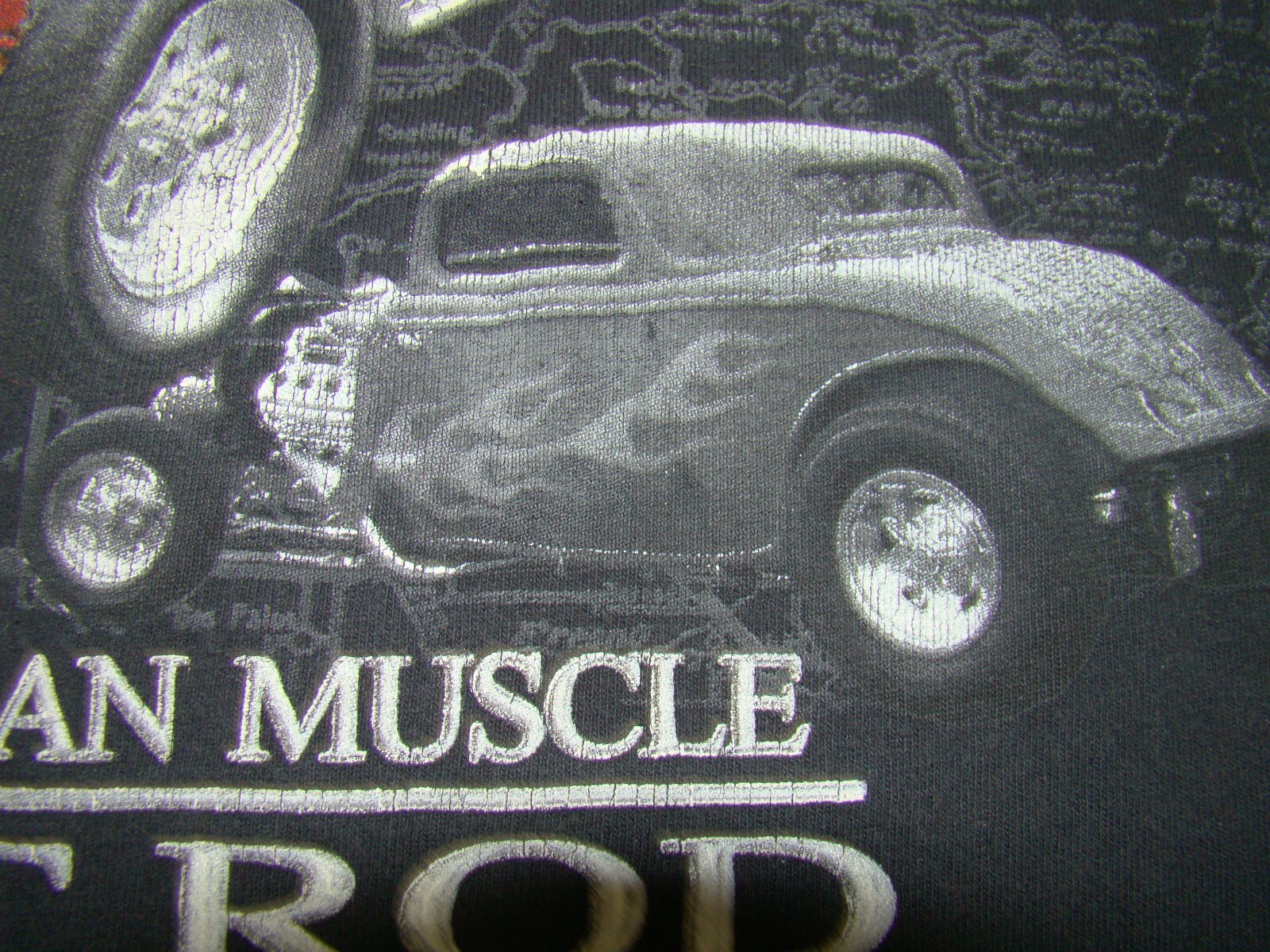 Delta American Muscle Hot Rod Adult Medium Ford 30s Coupe Route 66 Tee T-Shirt
