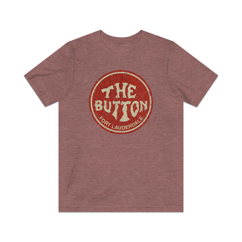 The Button Fort Lauderdale 1970 Vintage Men’s T-Shirt