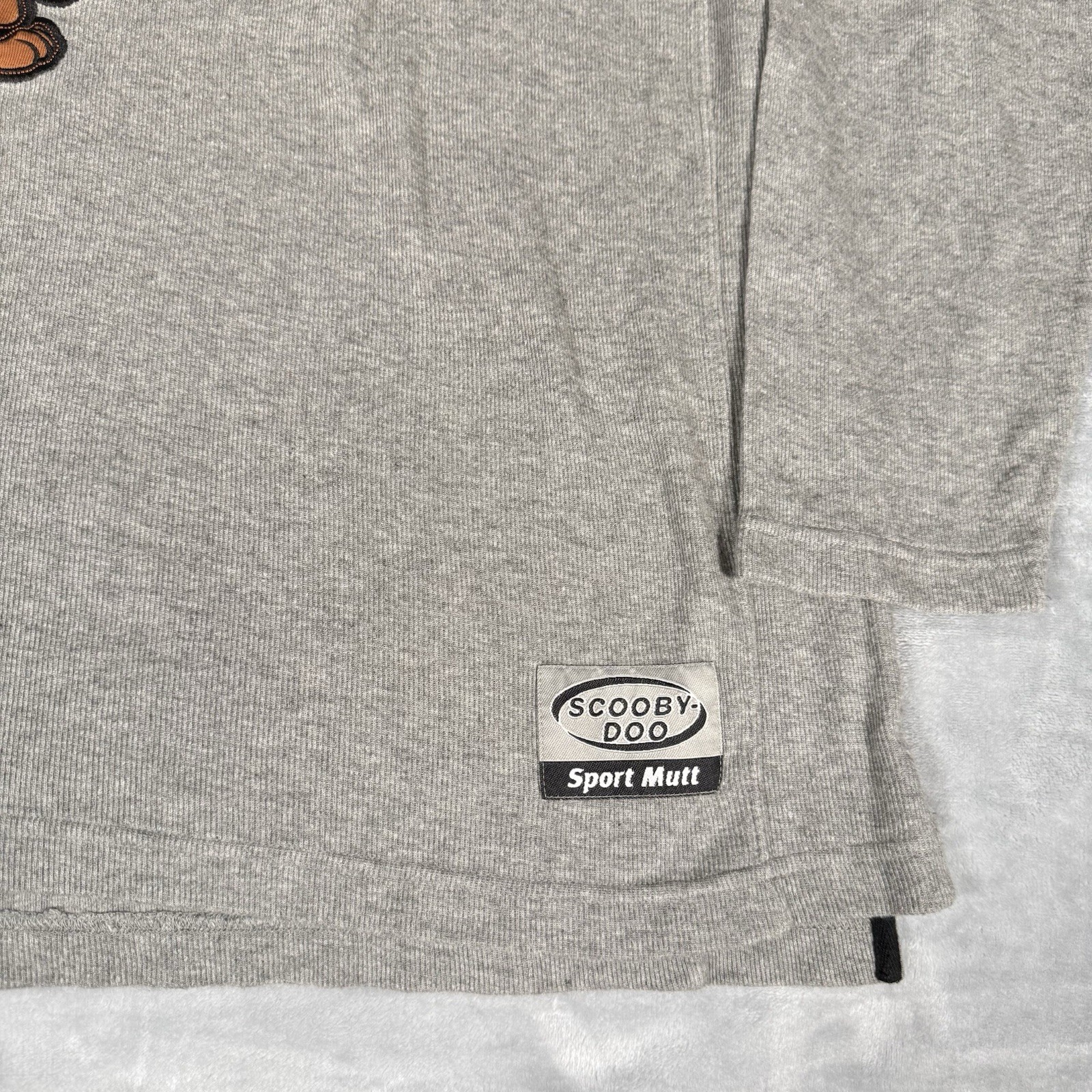Vintage Scooby Doo Football Knit Jersey Mens XL Oversized Baggy Fit V-Neck 90s
