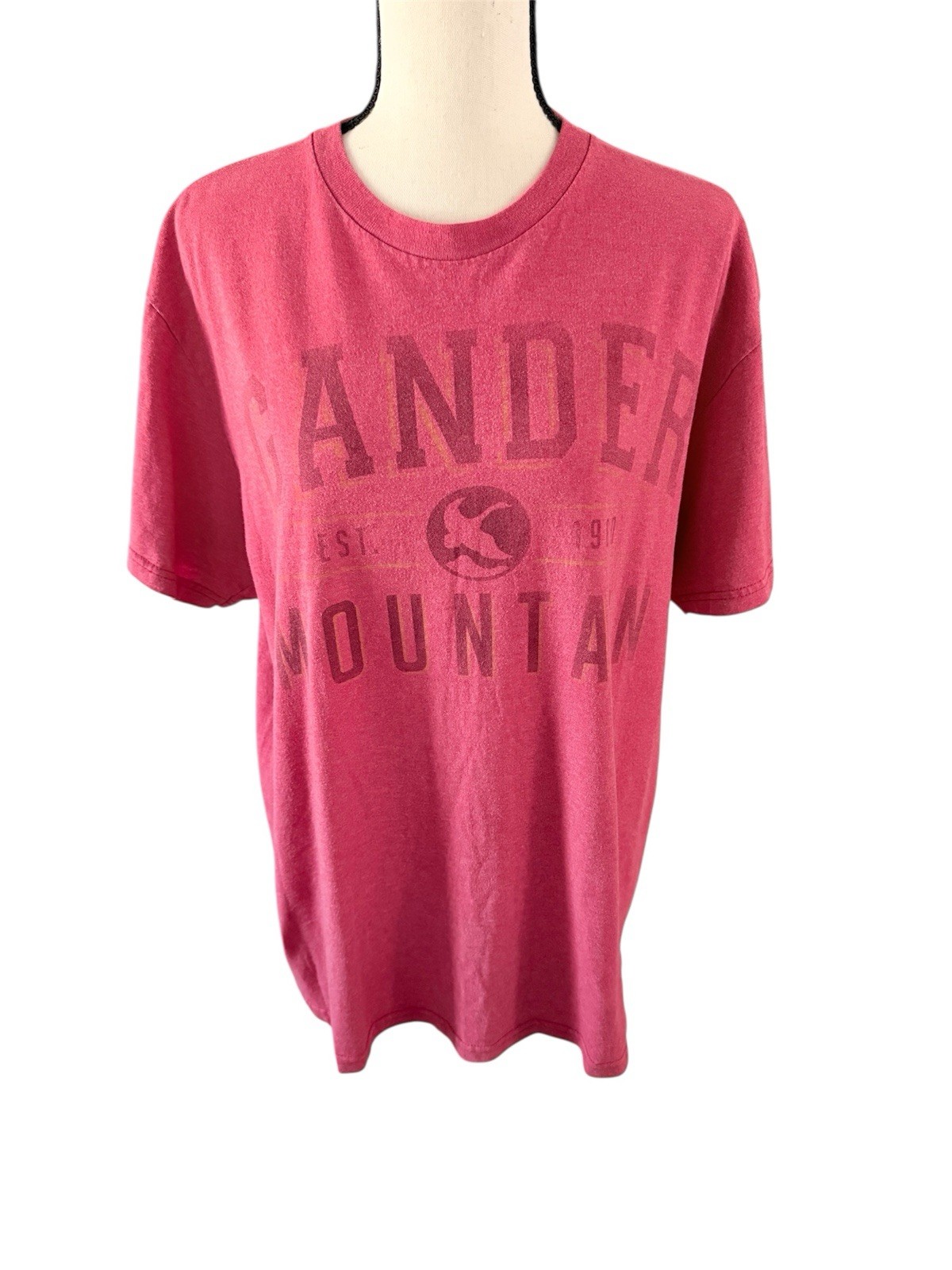 Gander Mountain Outdoor Hiking Graphic Short Sleeve Tee Size Large