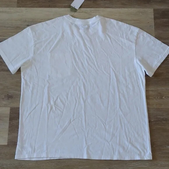 NWT Goodfellow & Co Men’s Relaxed Fit T-Shirt White Size XXL