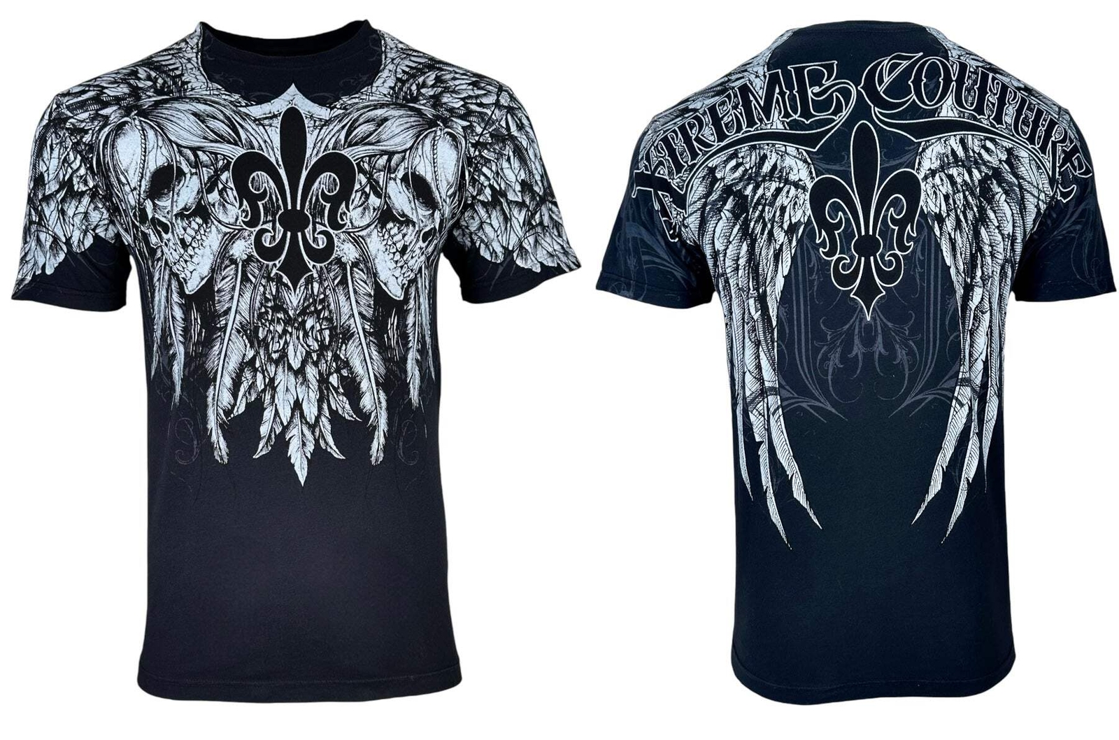 Xtreme Couture by Affliction Men’s T-Shirt Gatherer Biker Tattoo S-5XL
