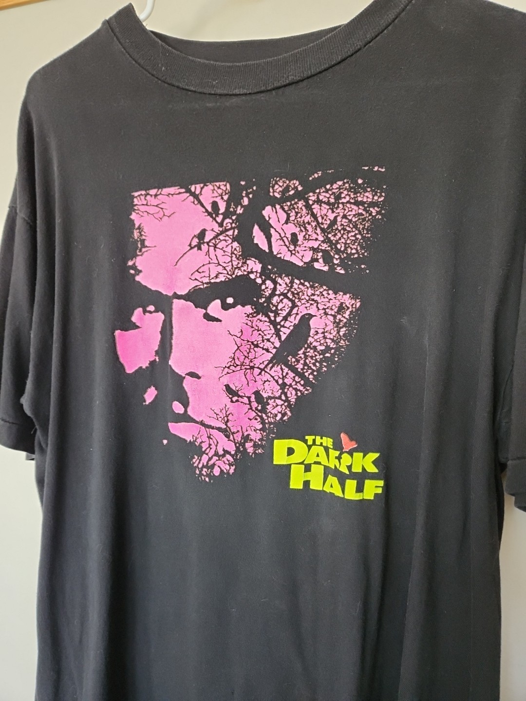 90’s Vintage 1993 The Dark Half Stephen King Promo T Shirt XL Tour Champ Tag