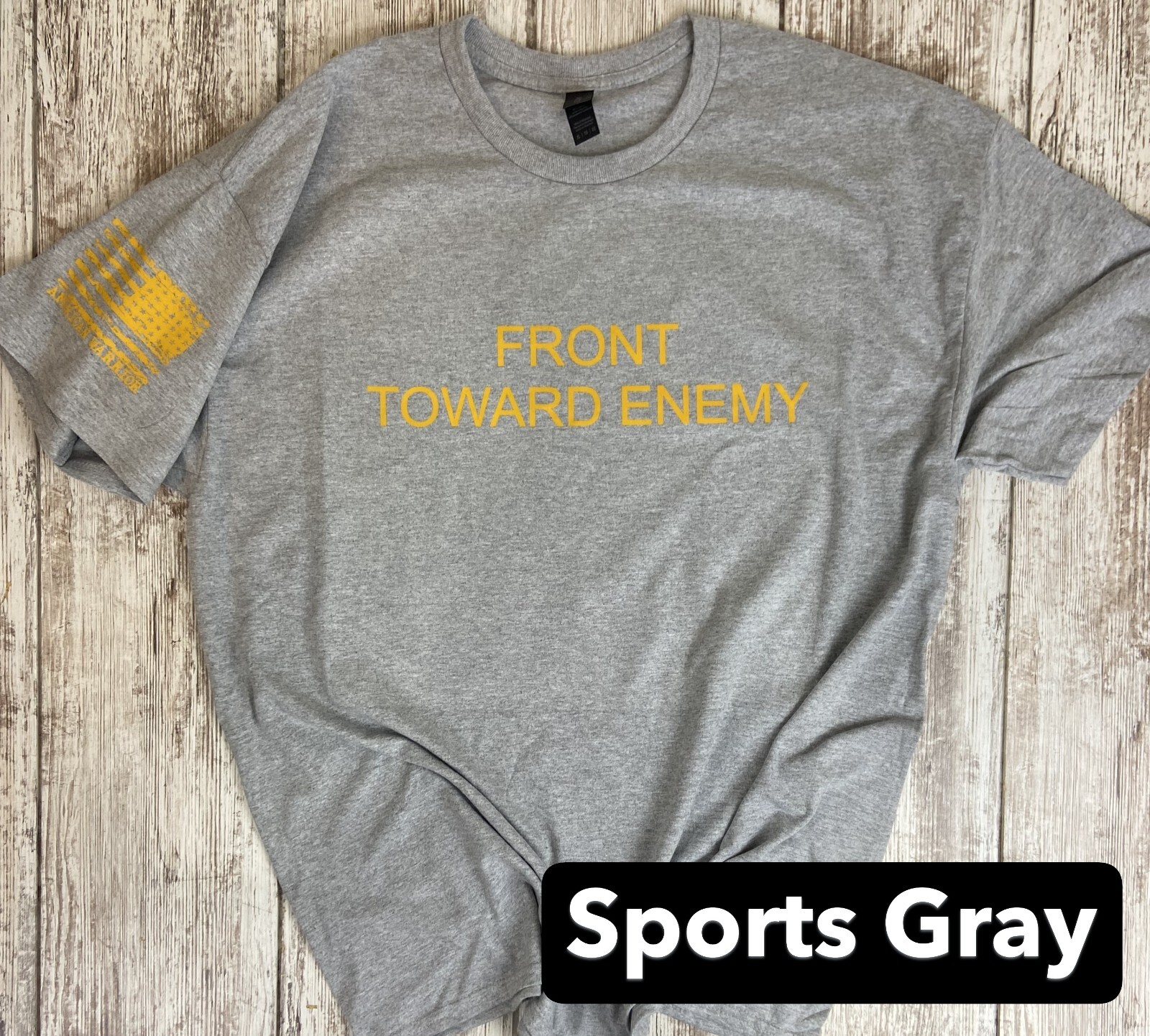 US MARINE CORPS FRONT TOWARD ENEMY Military Tshirt,