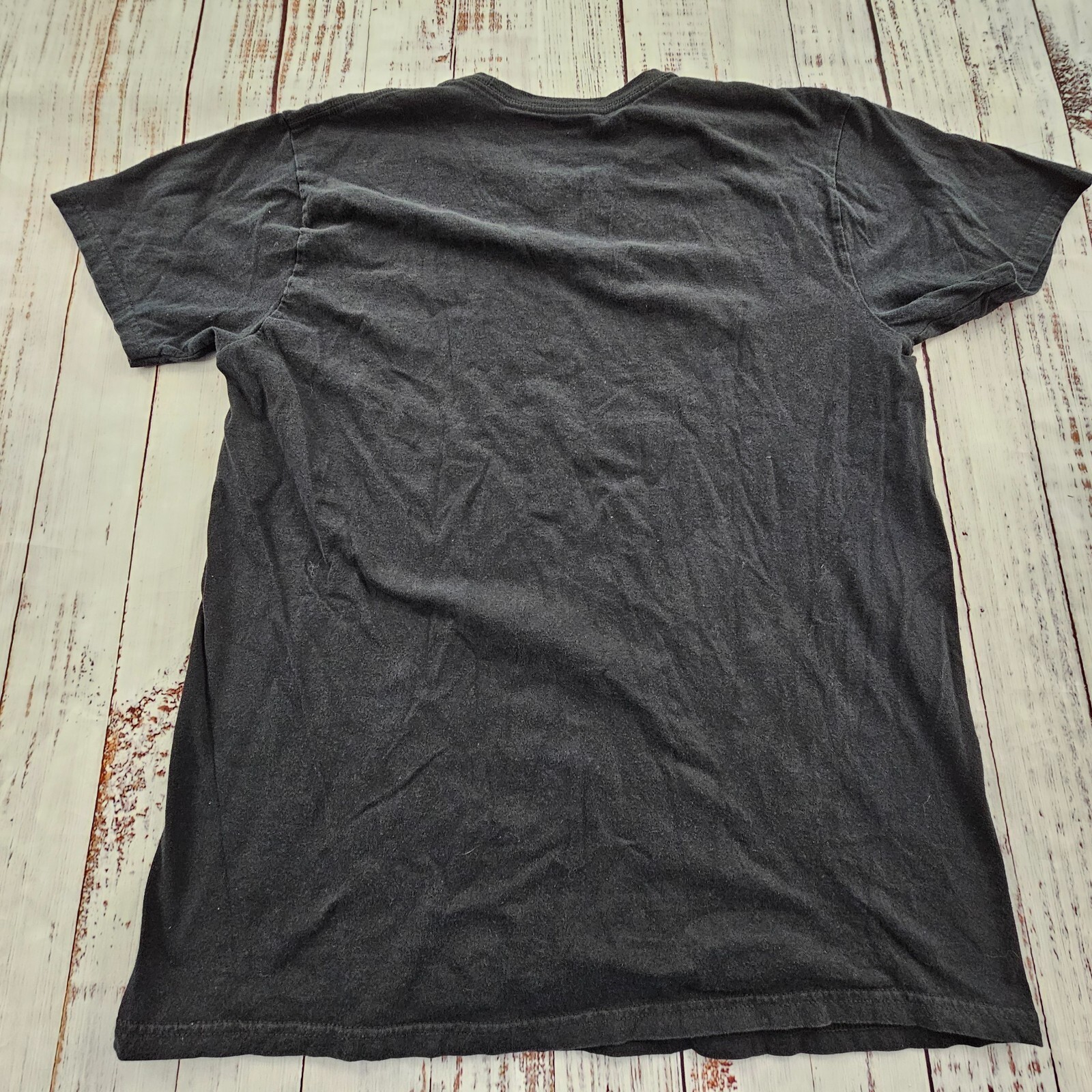The Manual is Back Sports Car Black Short Sleeve Cotton T-Shirt Men’s L
