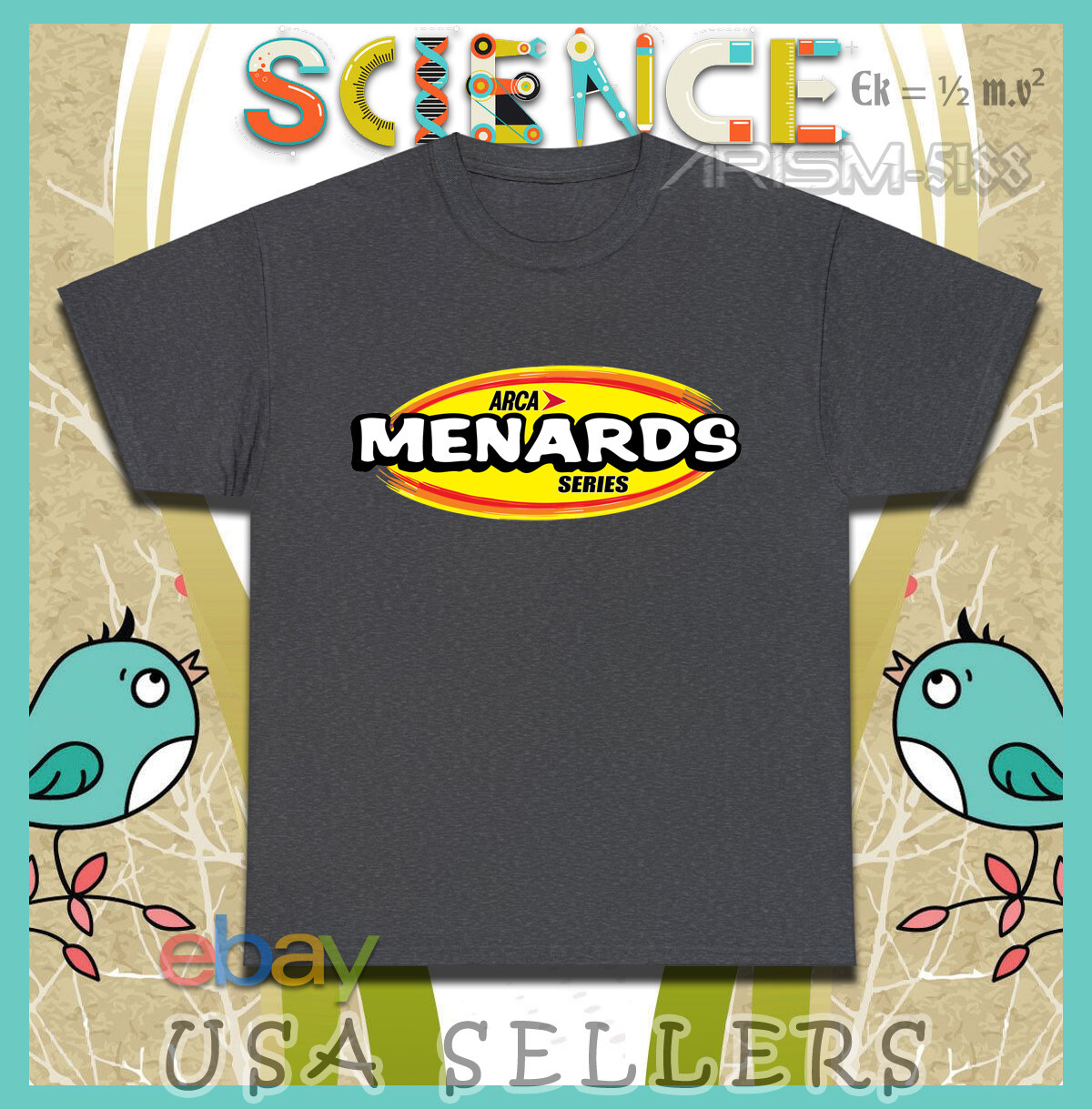 2025 ARCA Menards Series Logo Men’s T-Shirts American T-Shirt
