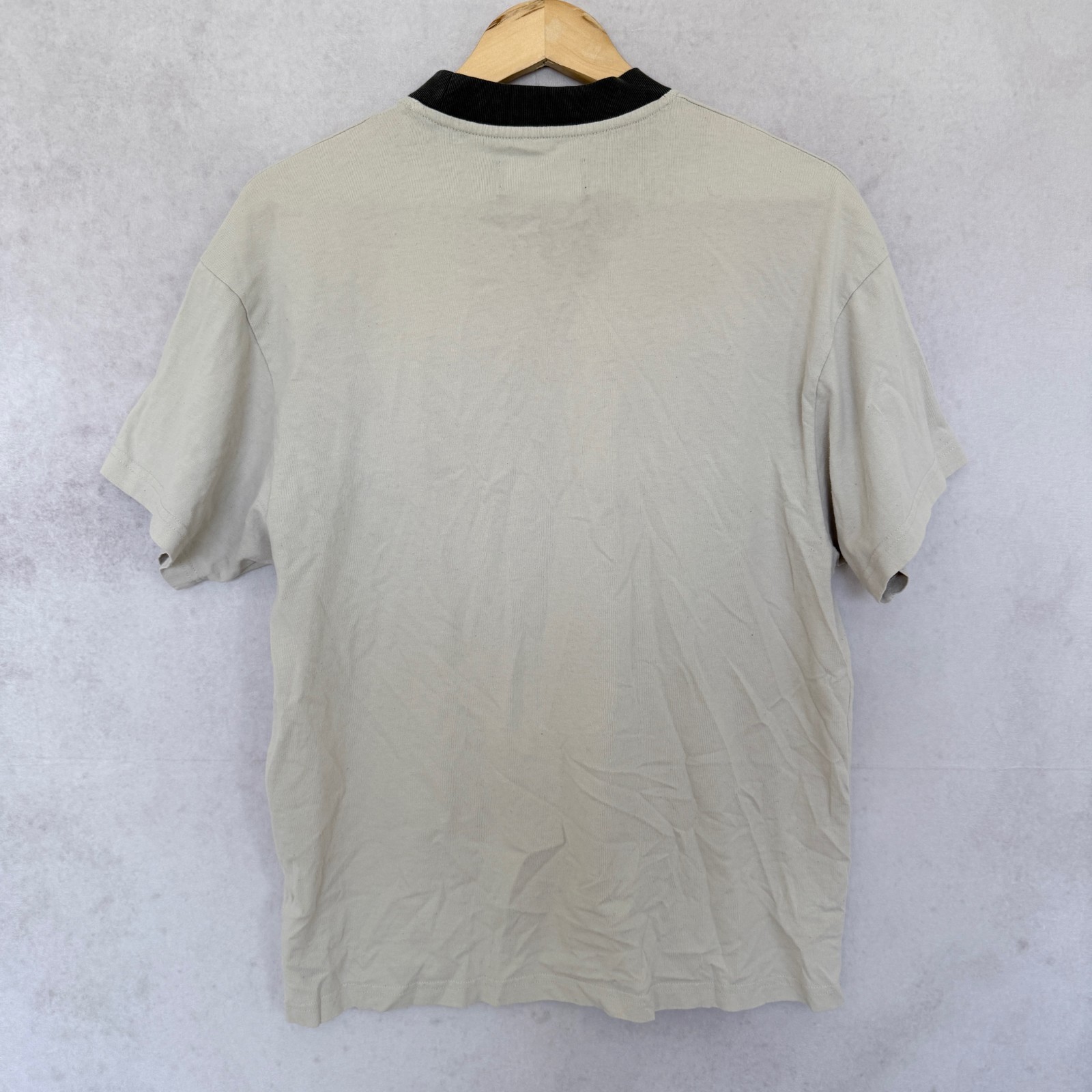 Represent Arch Logo T-shirt with Contrast Collar Size XS