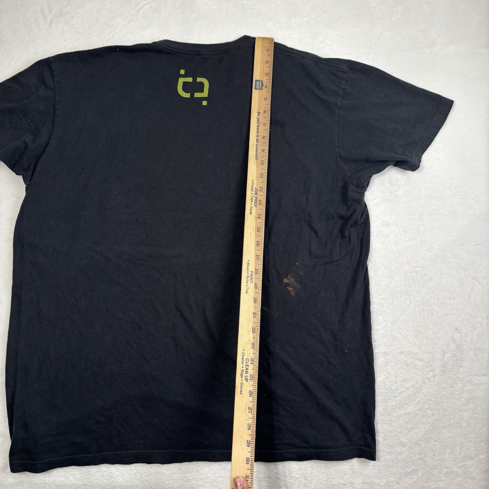 tmls Too Many Loose Strings Black Graphic SS Shirt Men’s 2XL Distressed