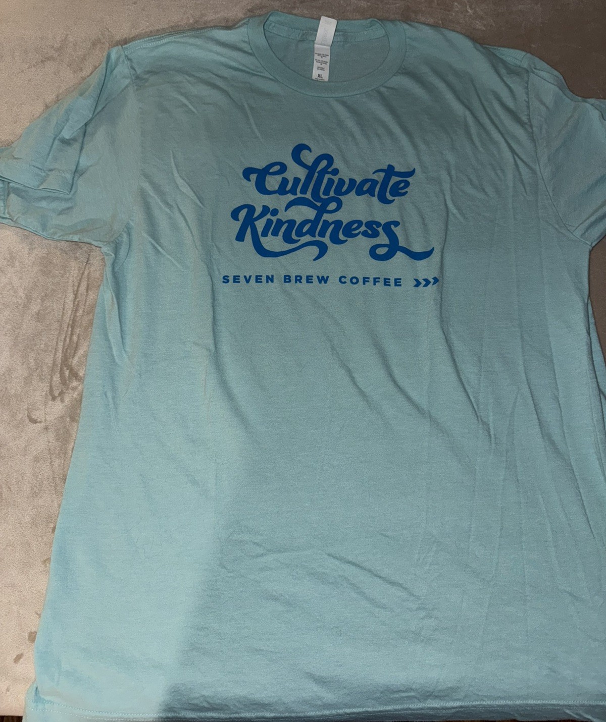 Seven Brew Coffee 7Brew Cultivate Kindness XL T-Shirt – Brand New / Ships Fast