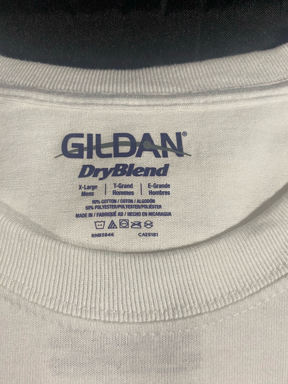 Gildan G800 Mens 50/50 USA New XL X-large T-Shirt Short Sleeves Plain T Shirt
