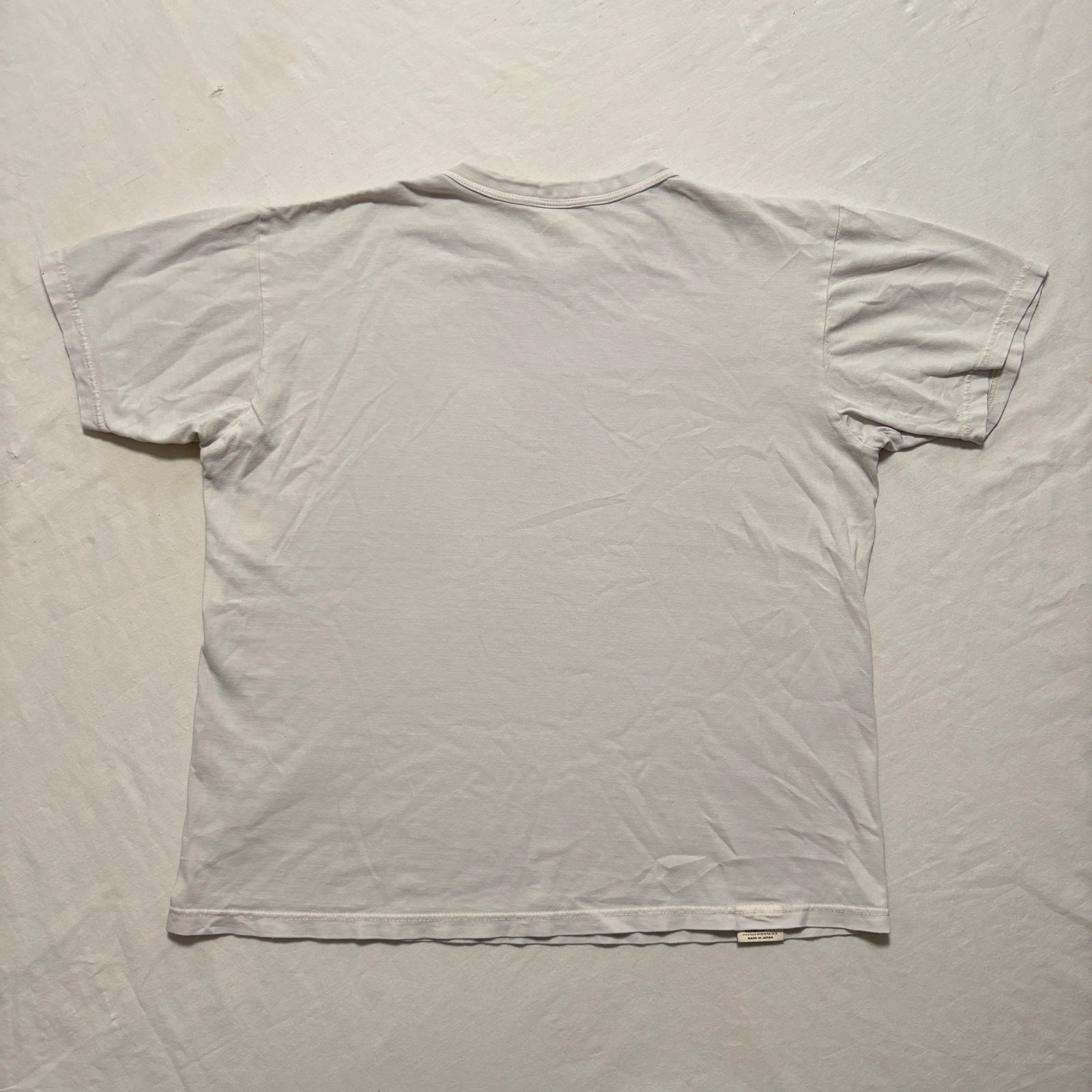 Whitesville Single Stitch Blank Short Sleeve T-Shirt Men’s L White