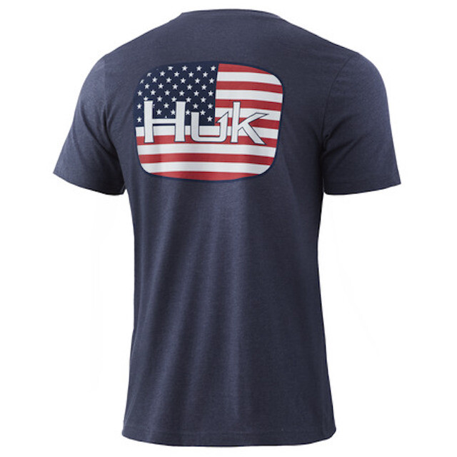 Huk Stars and Stripes Lightweight T-Shirt H1000274 – Choose Size / Color