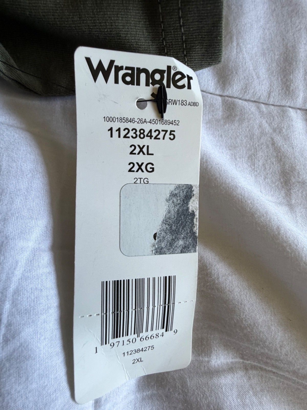 Wrangler 2XL green Country Club Old Truck T Shirt Brand New