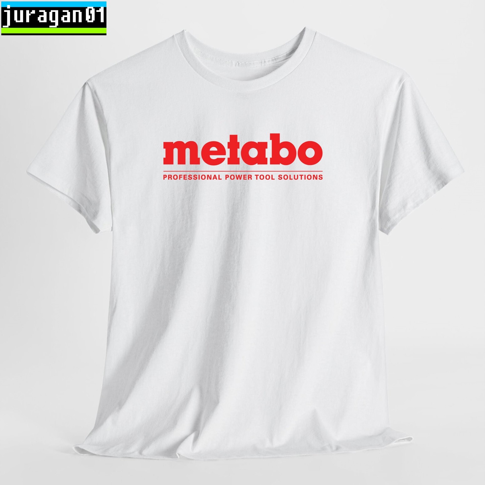Metabo Manufactures Tool Logo Black/Navy/Grey/White/Red/Choco/Orange Shirt S-5XL