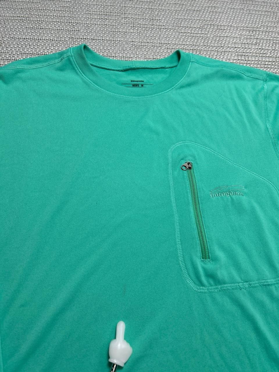 Patagonia Tropic Comfort Shirt Mens Medium Blue Fleece *Logo