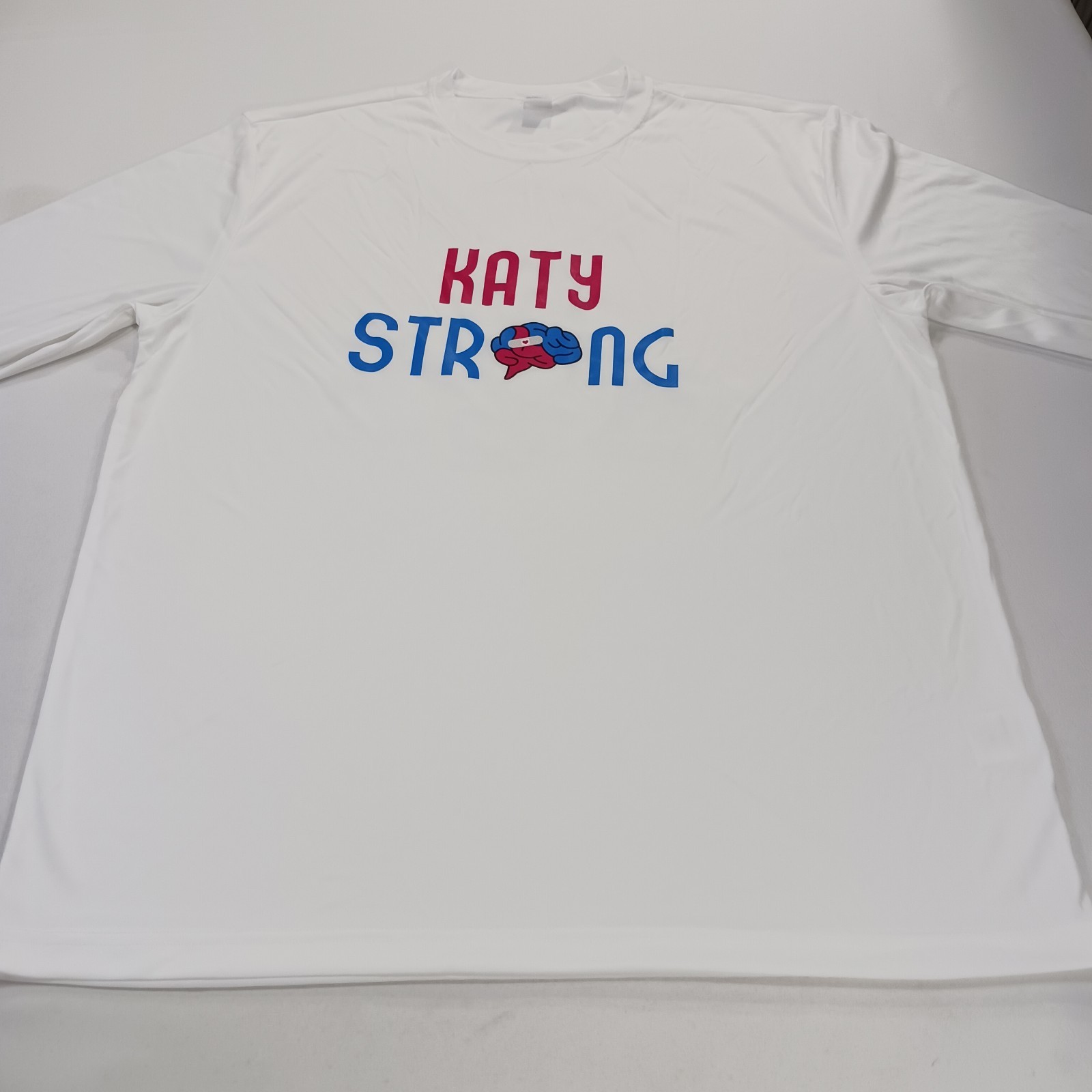 Sport-Tek ST350LS Katy Strong Men XL White Long Sleeve PosiCharge Competitor Tee