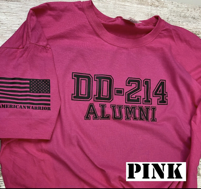 DD-214 Alumni Military T-shirt. Perfect For Marines, Army, Navy, Air-force 1