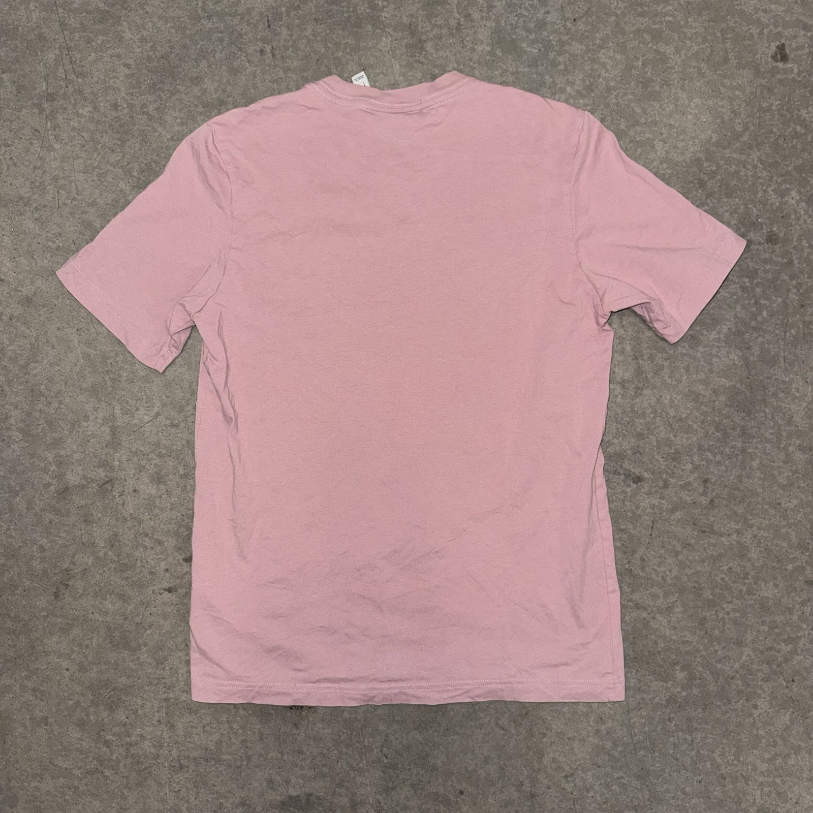 (Size S) Adidas Originals Mens Pink Trefoil Essentials Short Sleeve T-Shirt