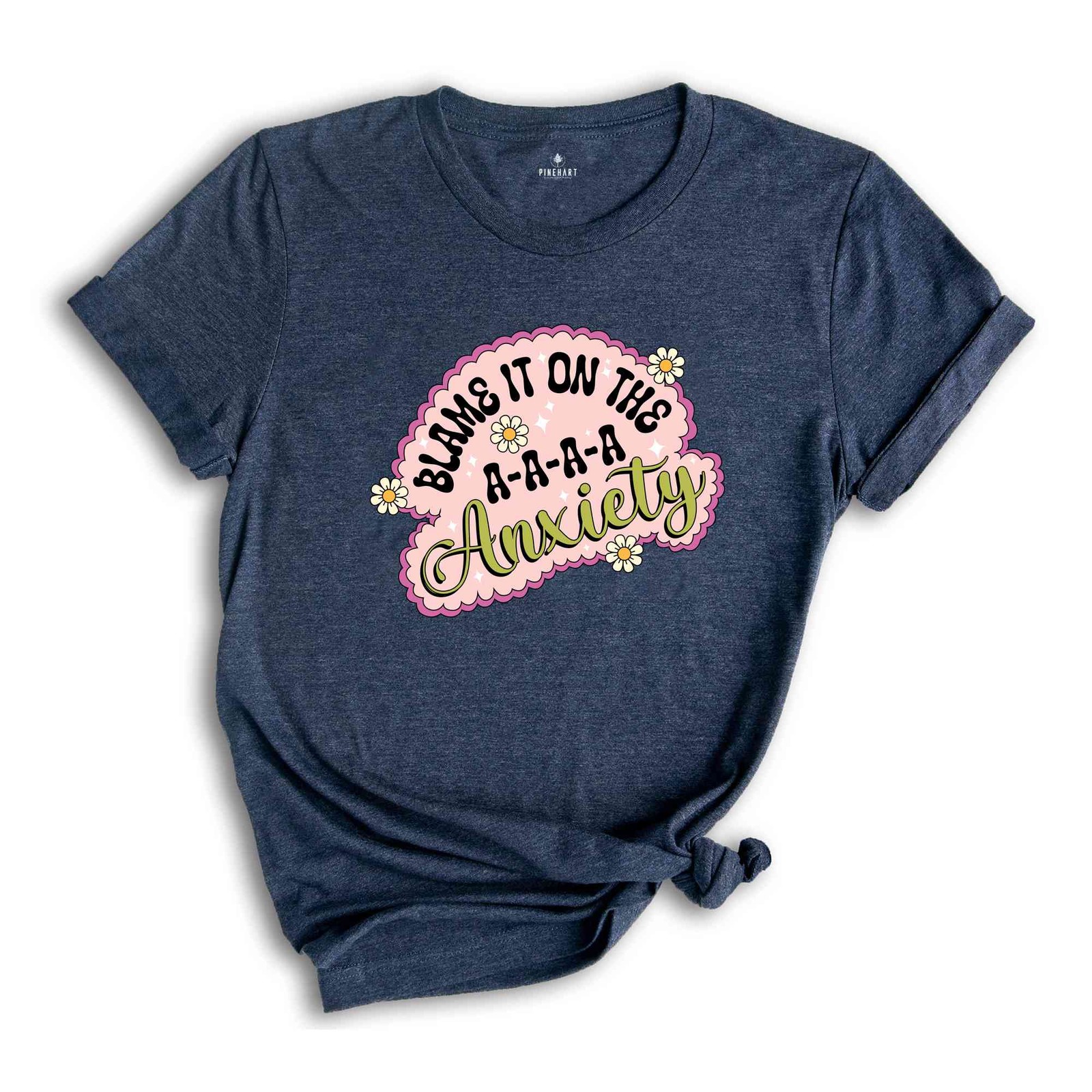 Blame It On The Anxiety Shirt, Inspirational Shirt, Mental Health Shirt, Retro S