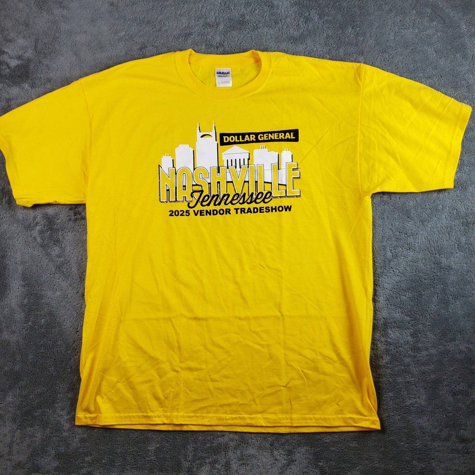 Gildan Shirt Mens XL Dollar General Vendor Tradeshow 2025 Nashville T-Shirt NWOT