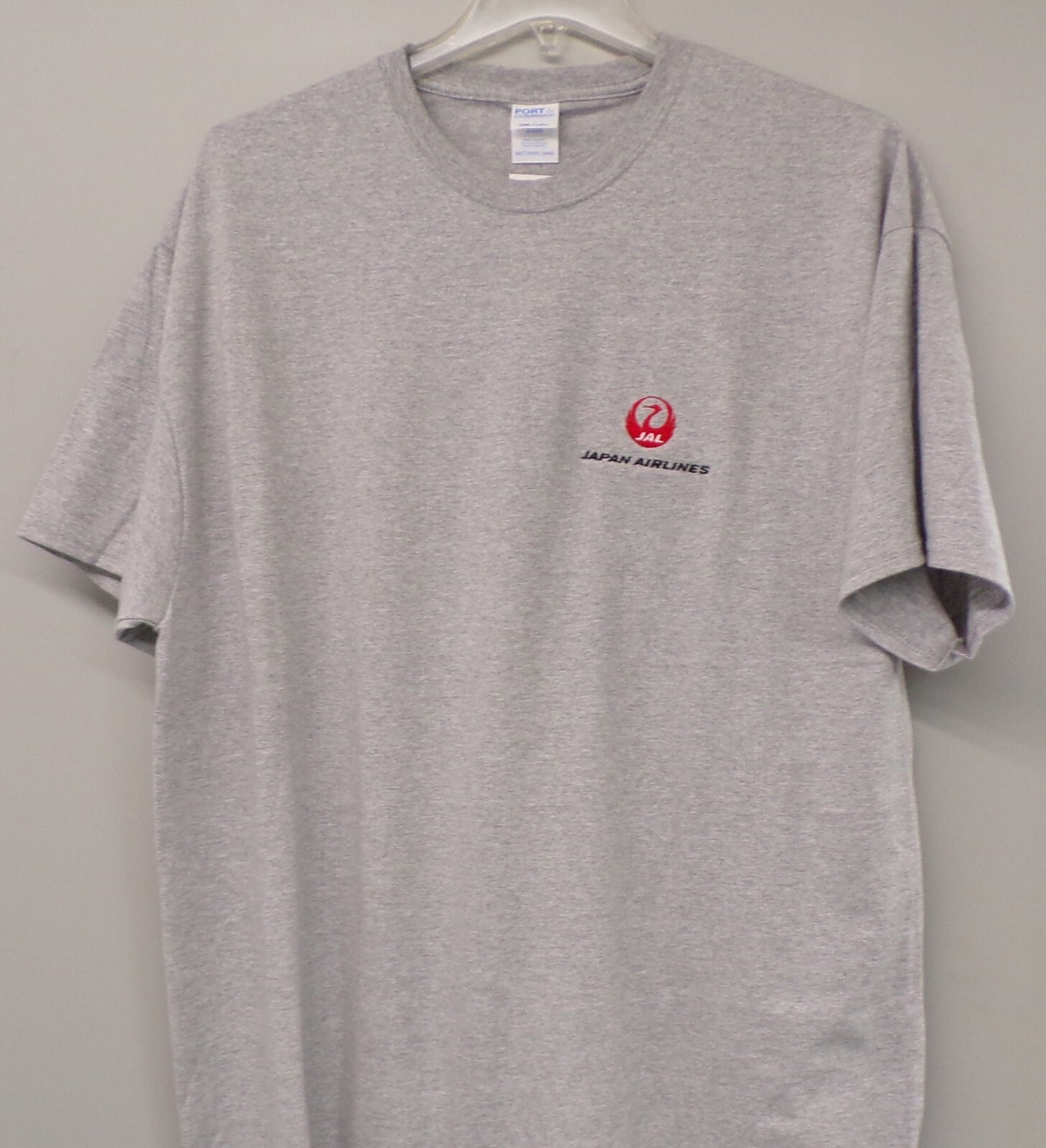 Japan Airlines JAL Embroidered T-Shirt S-6XL, LT-4XLT Tokyo New