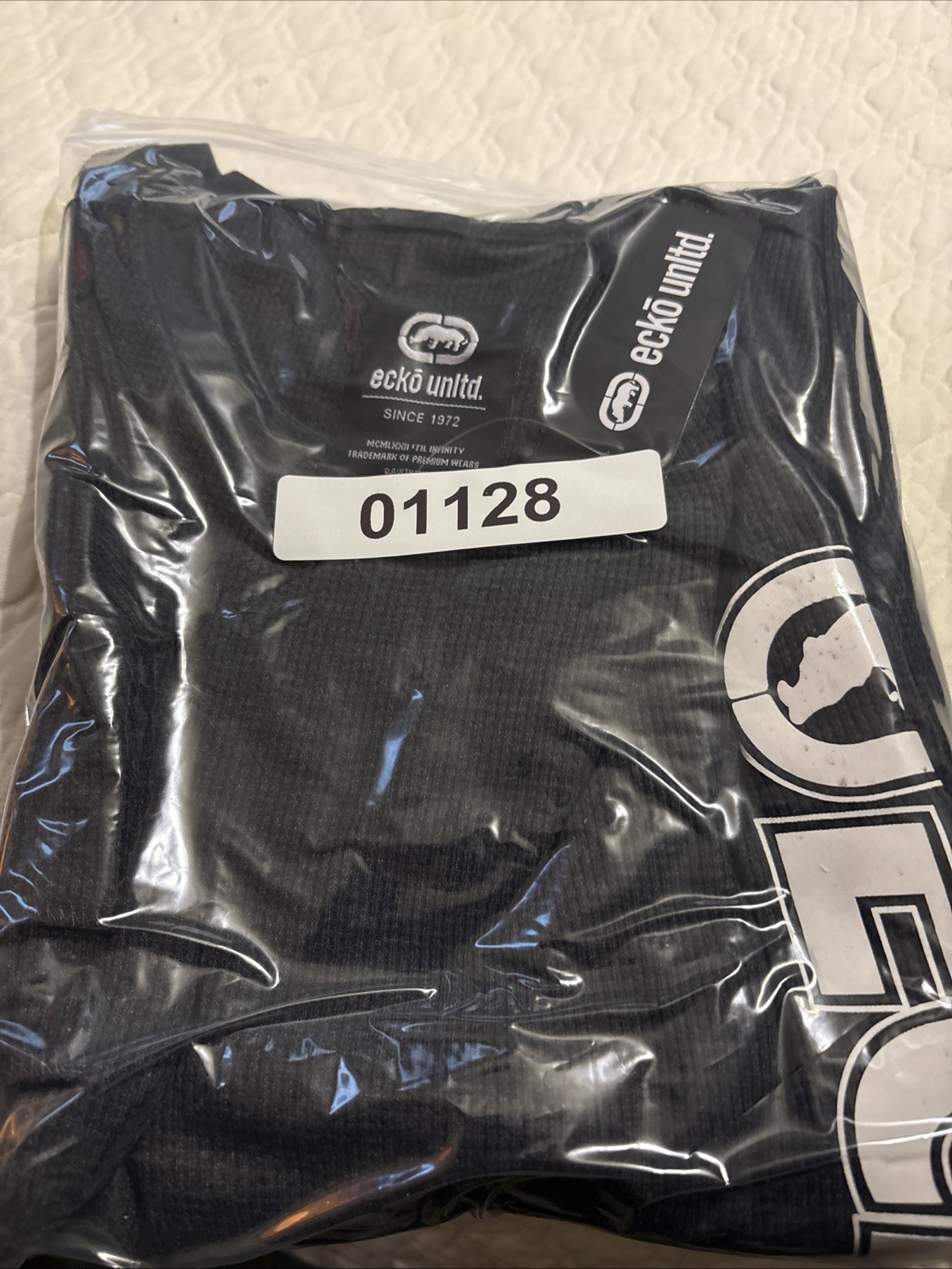 Ecko Unltd. Mens Graphic Thermal Knit Crew Neck New With Tag 5XL