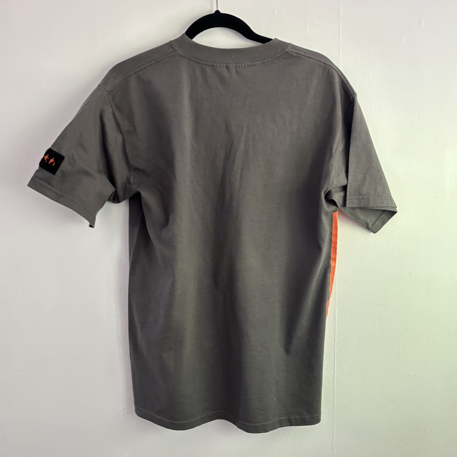 TRUTH Brand Orange Binoculars Anti Tobacco Men Medium Shirt No Smoking Vintage