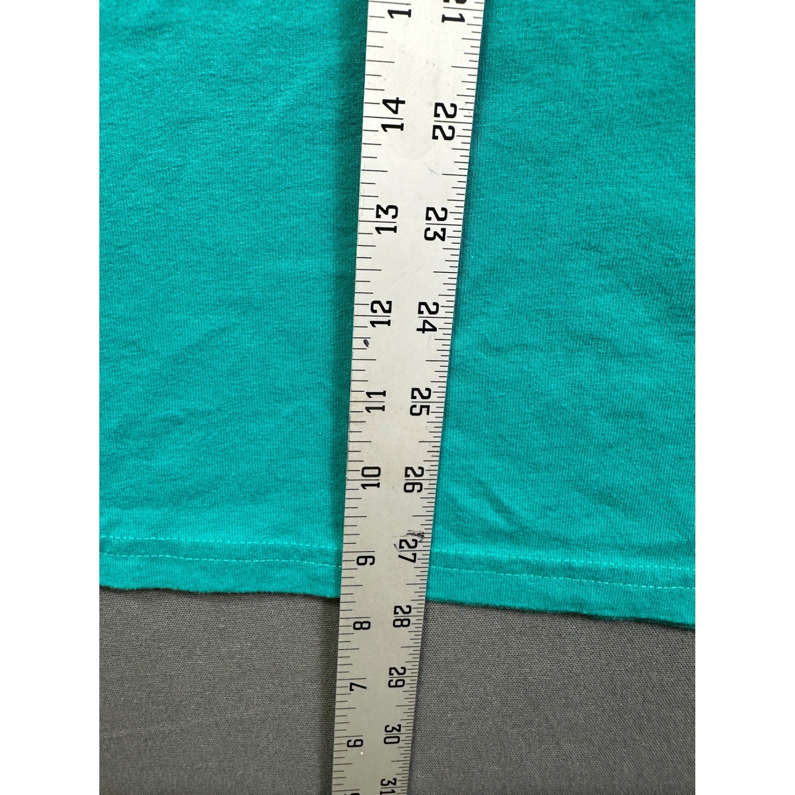 Gildan DryBlend Oklahoma United States Graphic T-Shirt Teal Green Mens XL