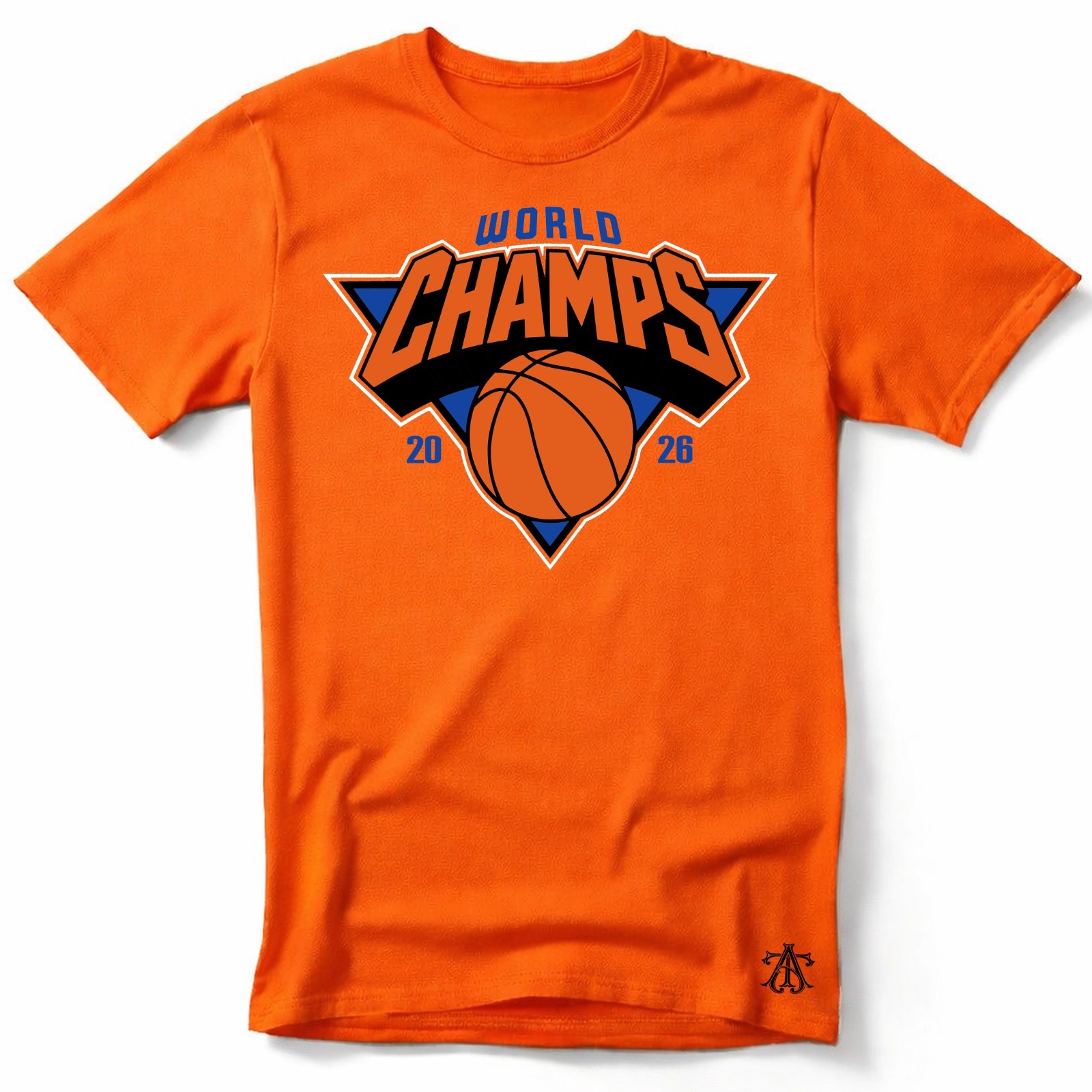 NYK 2026 Basketball CHAMPS Soft, Pre-Shrunk Ring Spun Cotton T-Shirt