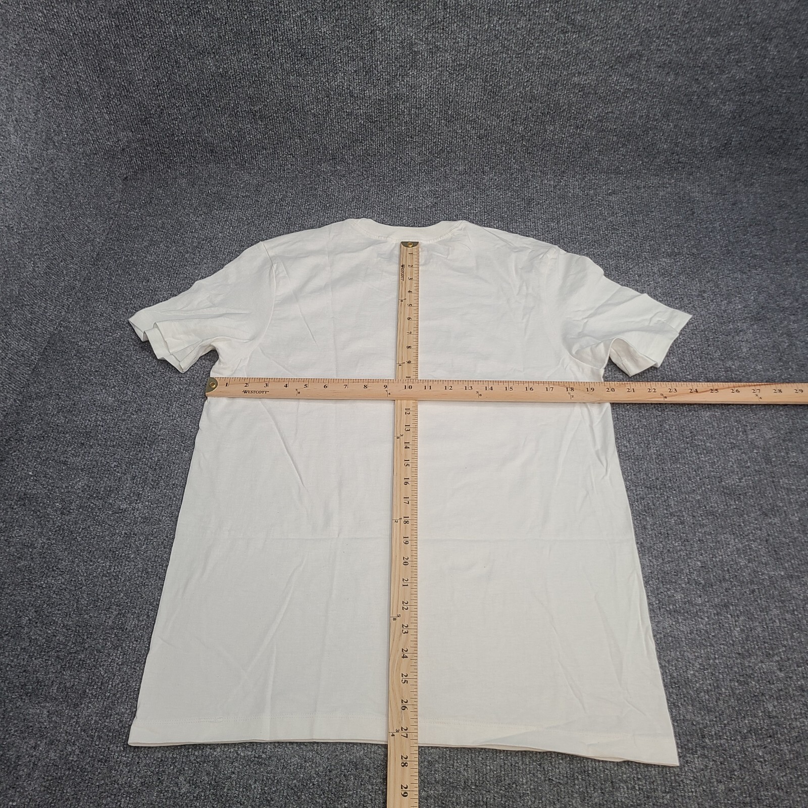 Nike Shirt Mens Medium White Black Gray Futura Logo Sportswear Cotton New Tee 05