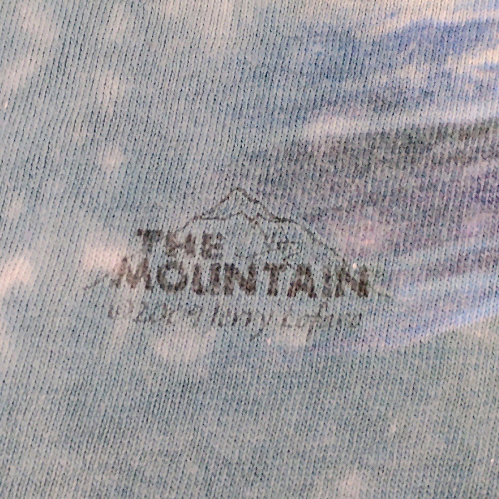 The Mountain 2009 Jerry Lofaro Dolphins Ocean Tie Dye Graphic Shirt Size XL
