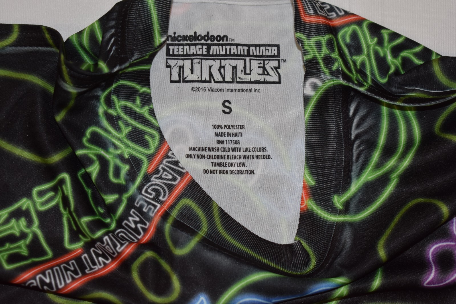 Teenage Mutant Ninja Turtles Mens All Over Print AOP Shirt New S, 2XL
