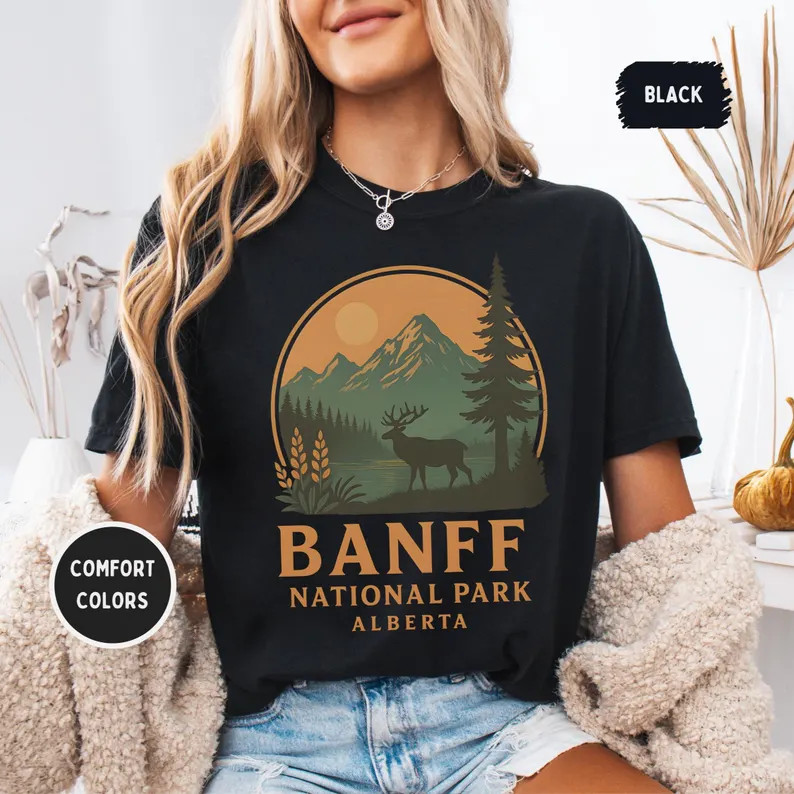 Banff National Park Alberta Comfort Tee