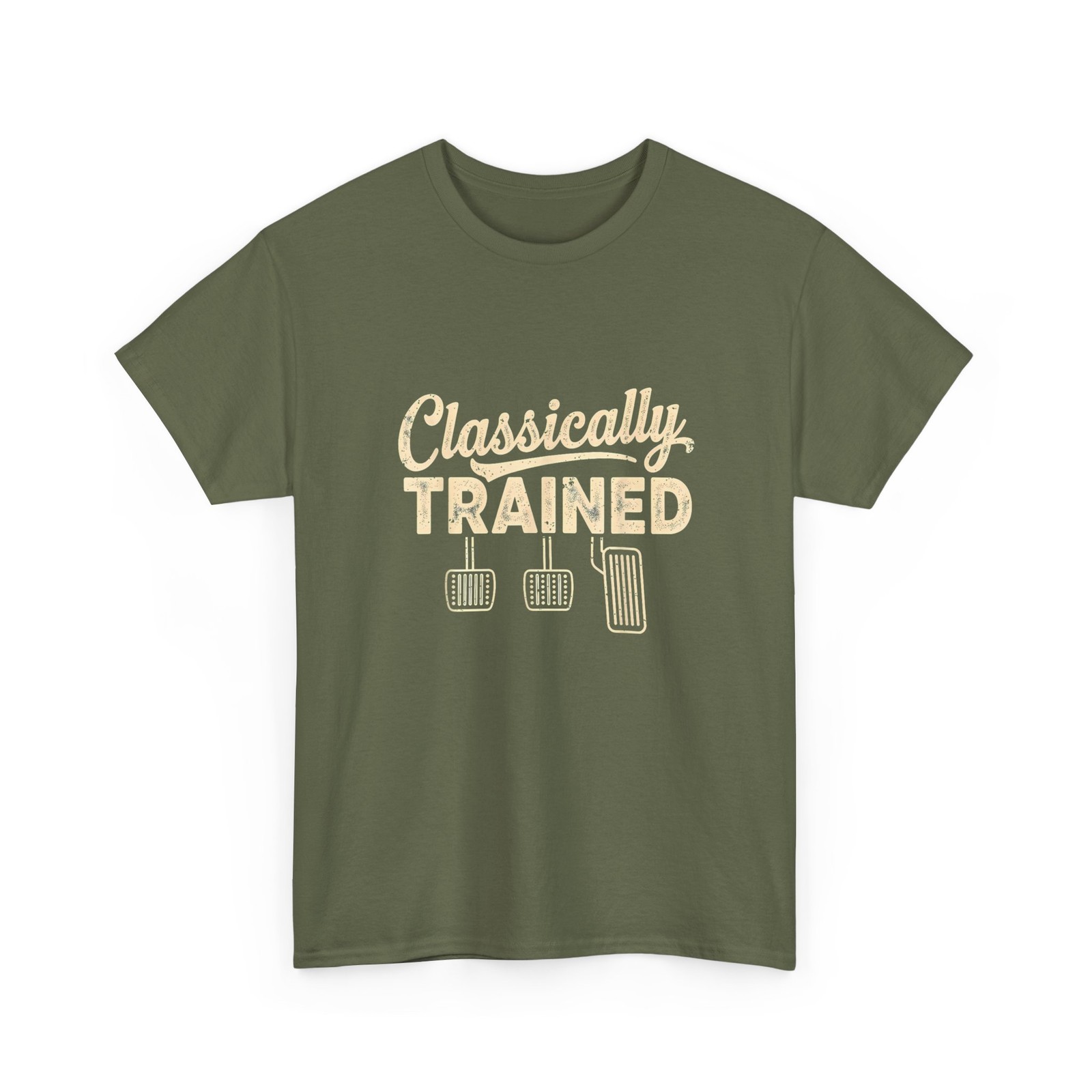 Classically Trained Manual Pedals Driving Humor Cars Lovers Shirt