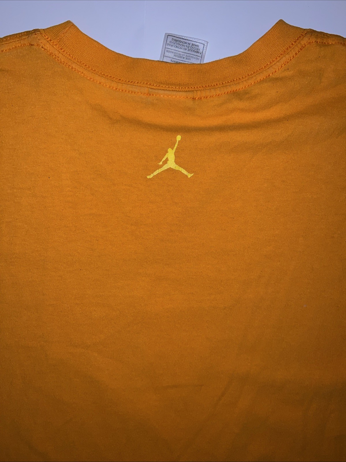 Vintage Air Jordan Orange Silver Af1 T-Shirt Basketball Print size XXXL 3x Brand