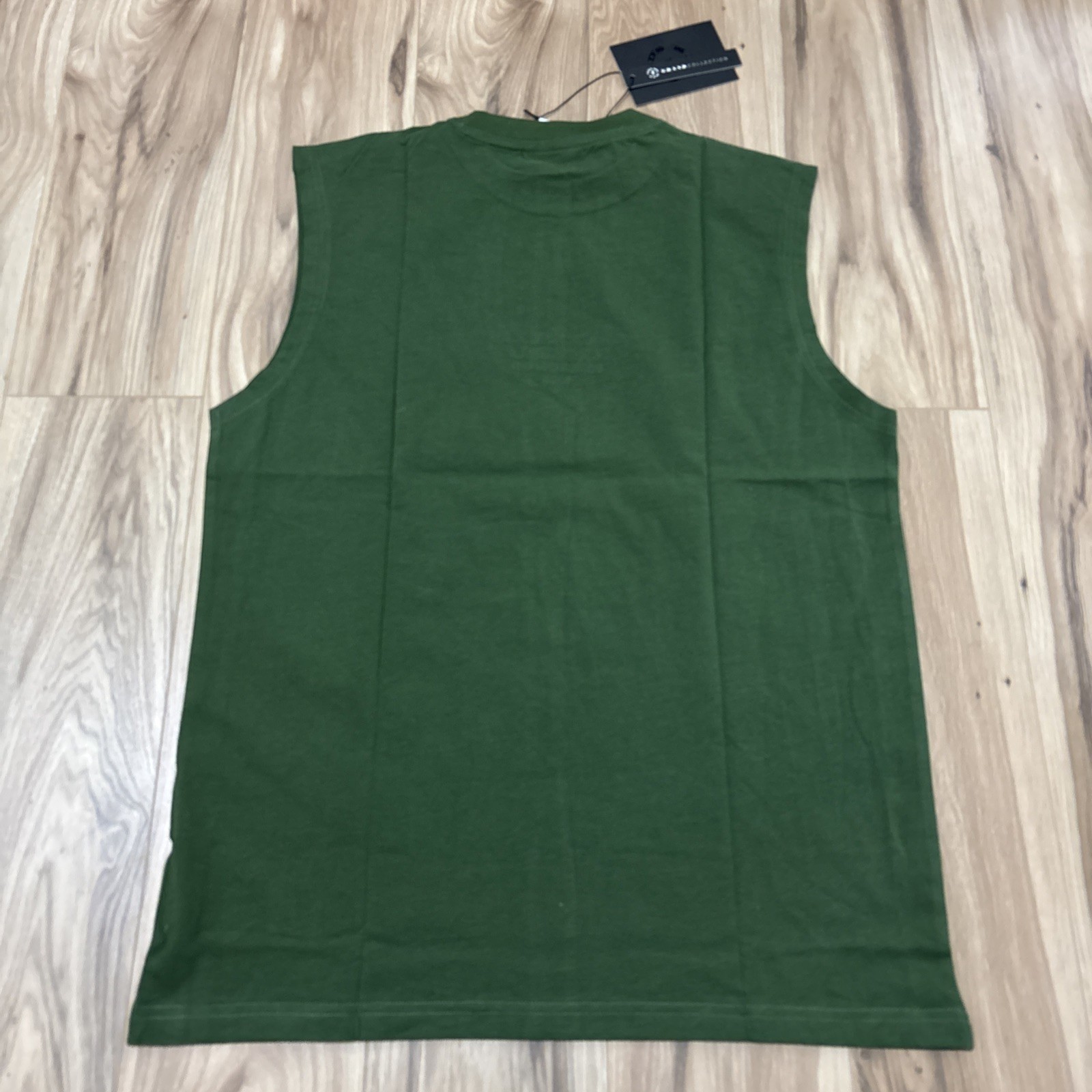 Golds Gym Size M Tank Top Bodybuilding Fitness Sleeveless Shirt Muscle Green NEW