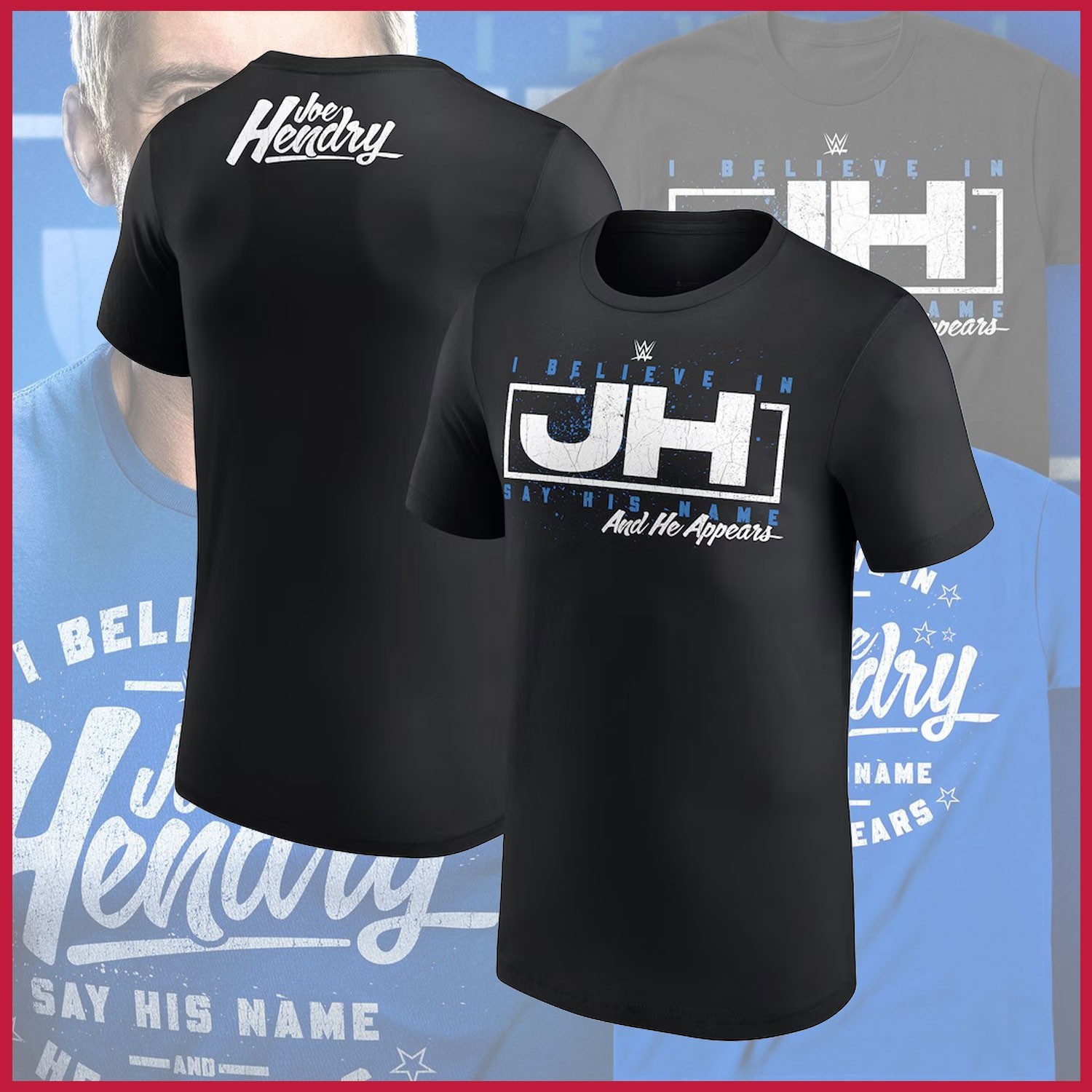 HOT NEW – Joe Hendry I Believe In JH T-Shirt Remake Gildan for fans
