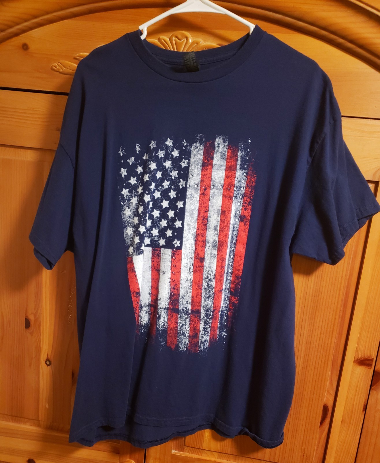 American Flag T Shirt Mens XL Graphic T from Gliden New without tags.